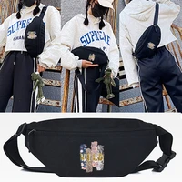 wild letter printing waist bags multifunction shoulder tote bag for men and women crossbody bag casual hip hop street chest pack