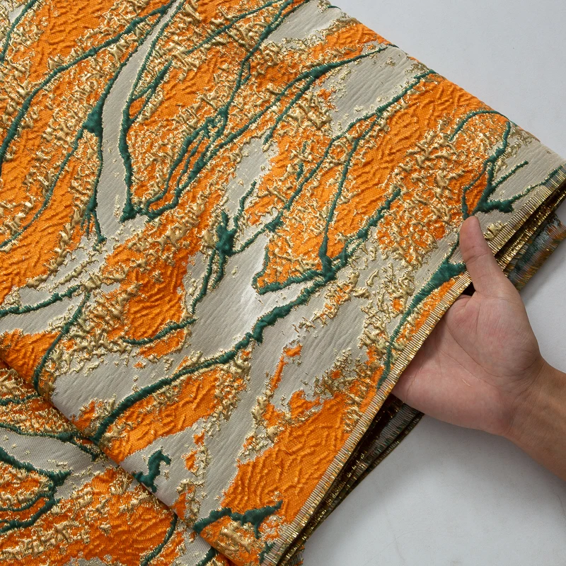 Африканская жаккардовая кружевная ткань SJD LACA 2024 горячая Распродажа нигерийская