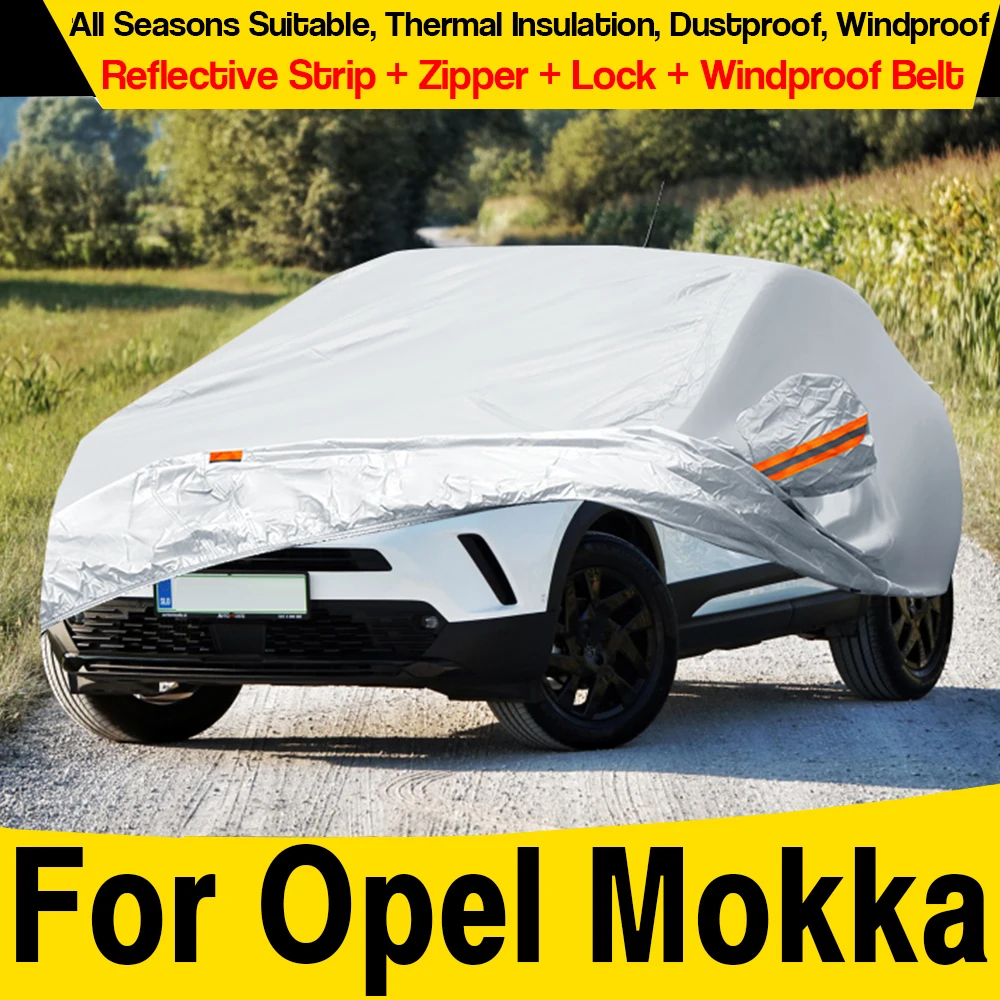 

Автомобильный чехол для Opel Vauxhall Mokka X 2012-2025, защита от солнца, дождя, снега, пыли