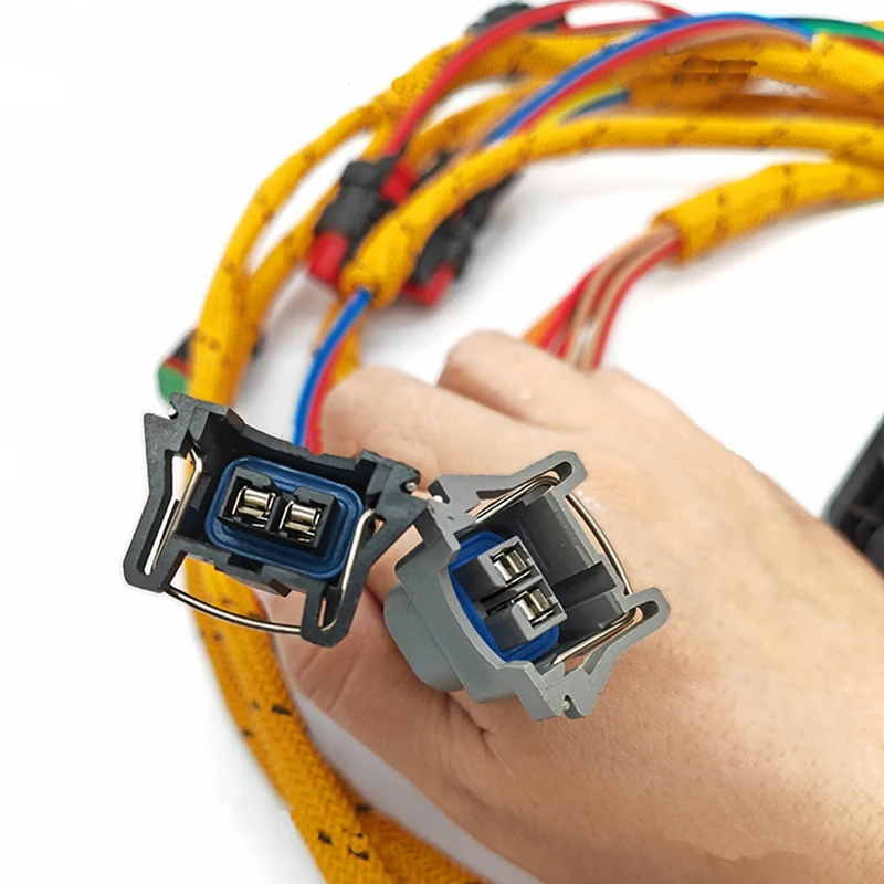 Новый жгут проводов двигателя экскаватора сменные аксессуары для кабеля 381-2499