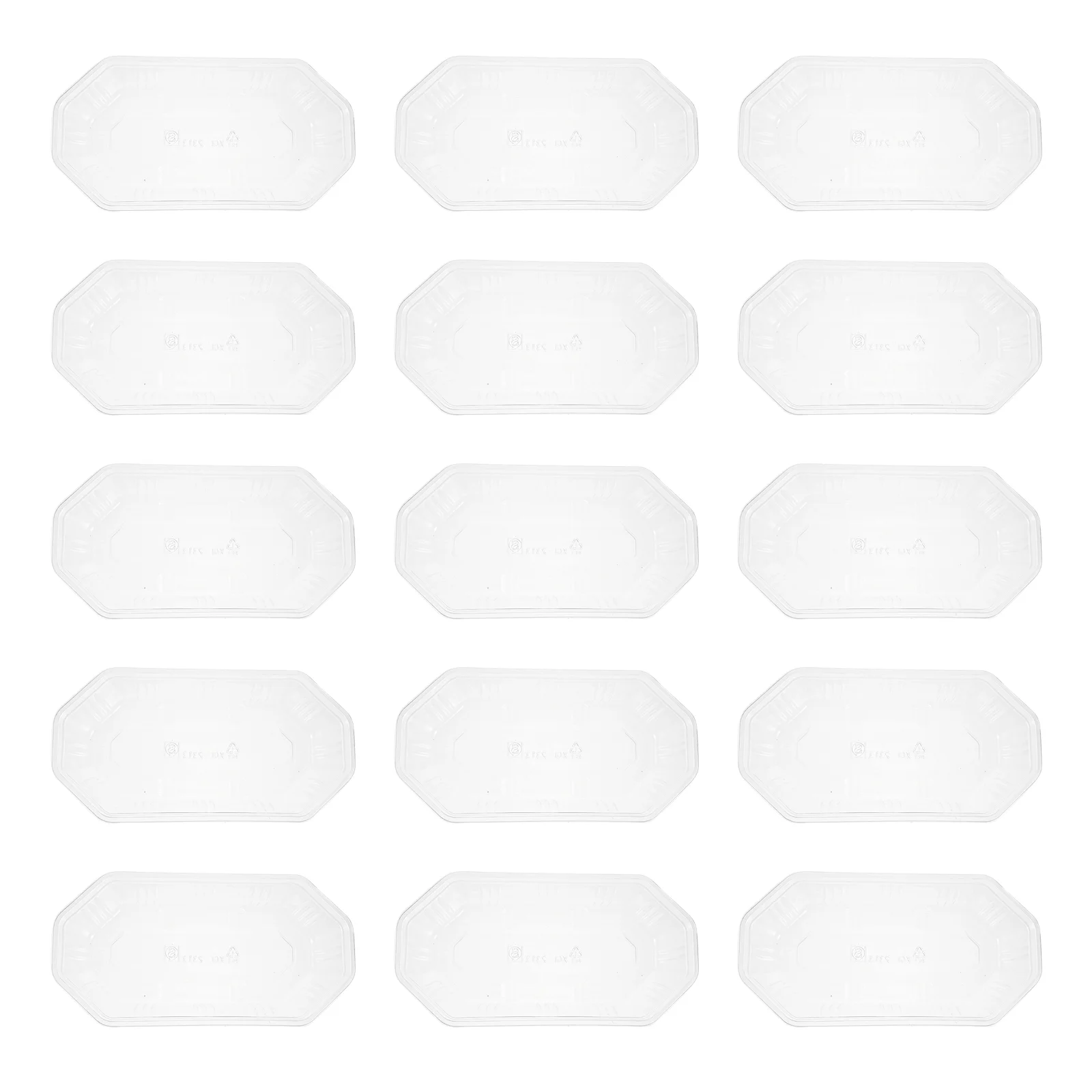 

100pcs Disposable Fruits Vegetables Storage Tray Professional Fruit Packing Tray