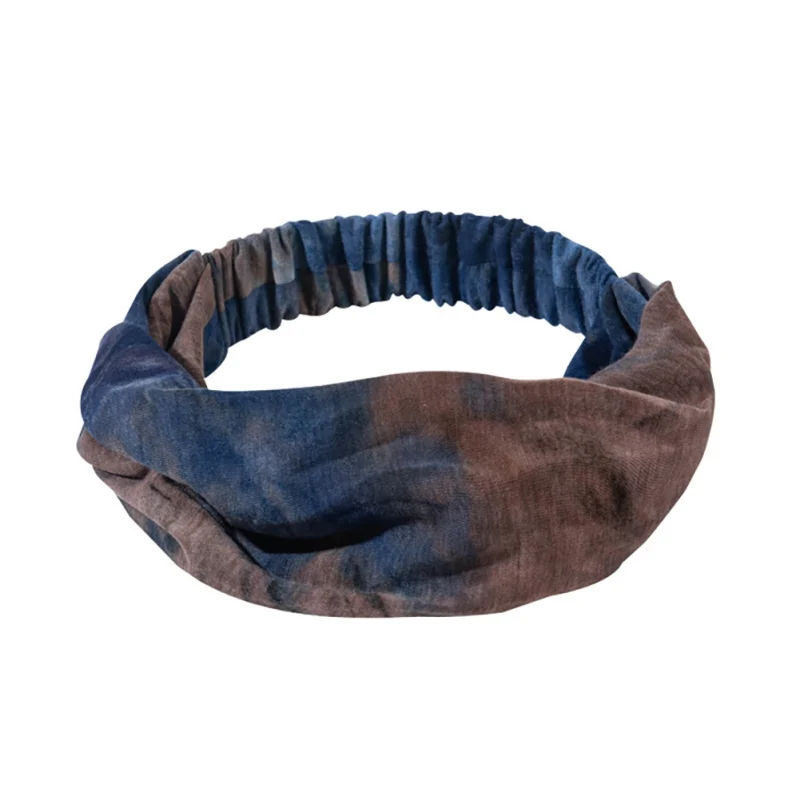 

2021 New Design Fashion Women Summer Style Headbands Bohemian Girl Cross Turban Bandage Bandanas Hairbands Hair Accessories