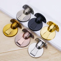magnetic door stops 304 stainless steel door stopper hidden door holders catch floor nail free doorstop furniture hardware