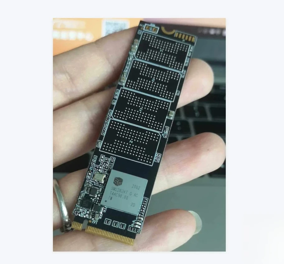 Фото Комплект для самостоятельной сборки материнской платы NVMe SSD SM2263XT, 4 патч-платы PCB BGA132 №1