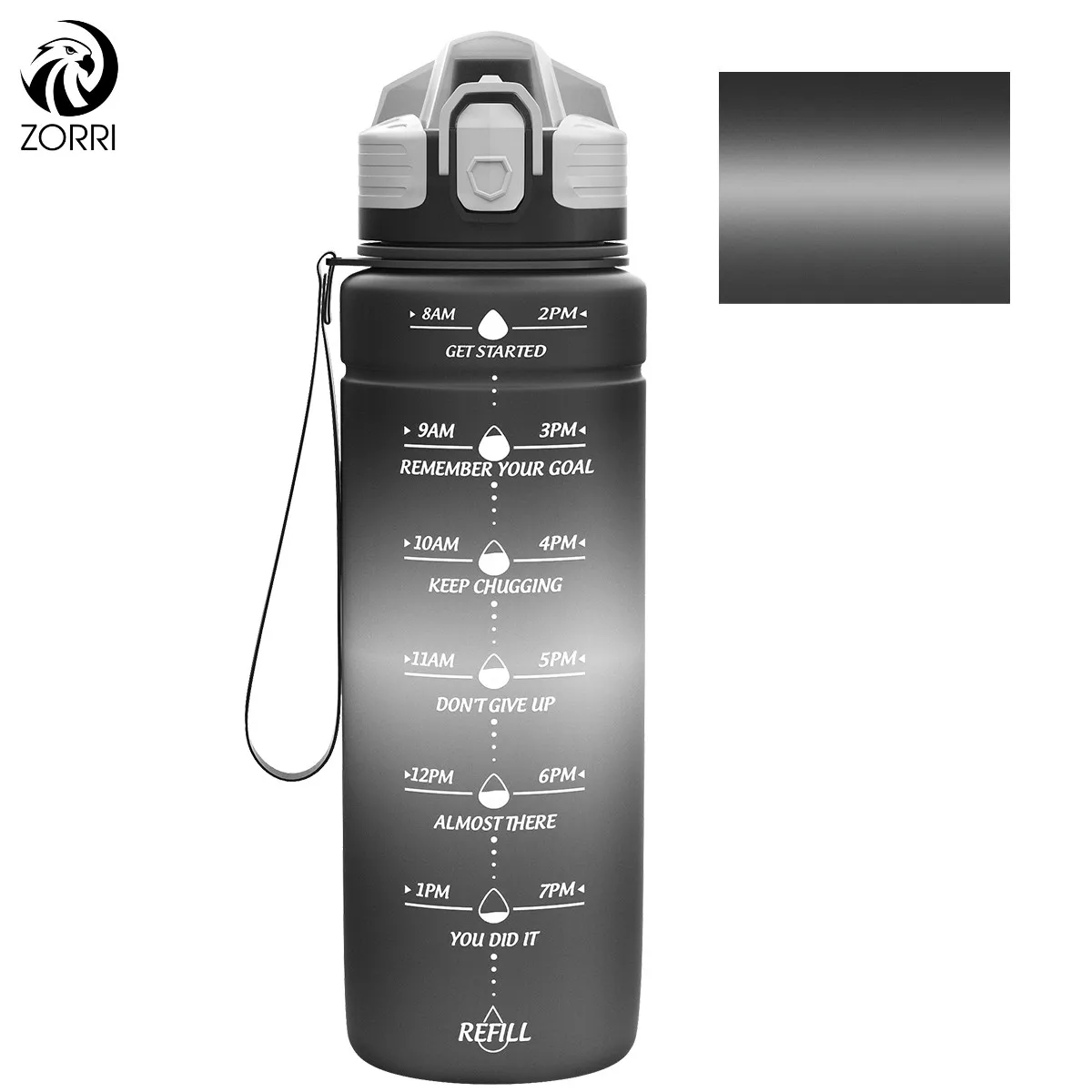 

Hot Sale Sports Water Bottle 1.0L Protein Shaker Gym Outdoor Travel Portable Leakproof BPA Free Drinkware Botella De Agua Gourd