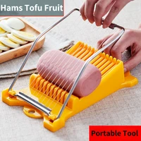 luncheon meat slicer 304 reinforced stainless steel egg fruit soft cheese slicer spam cutter 1pc