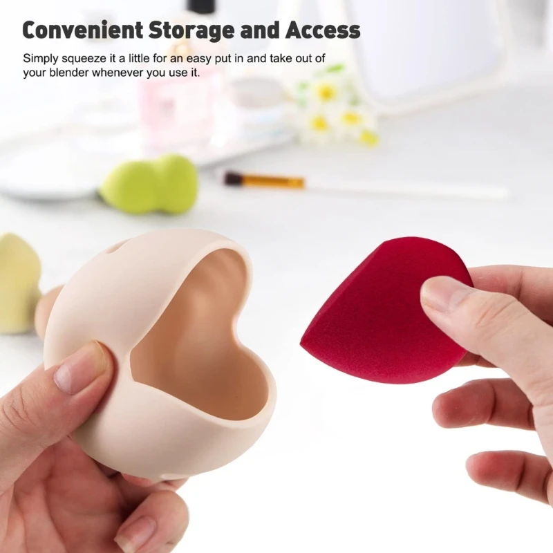 

Make-up Face Blender Container Beauty Sponge Carrying Makeup Sponge Holder