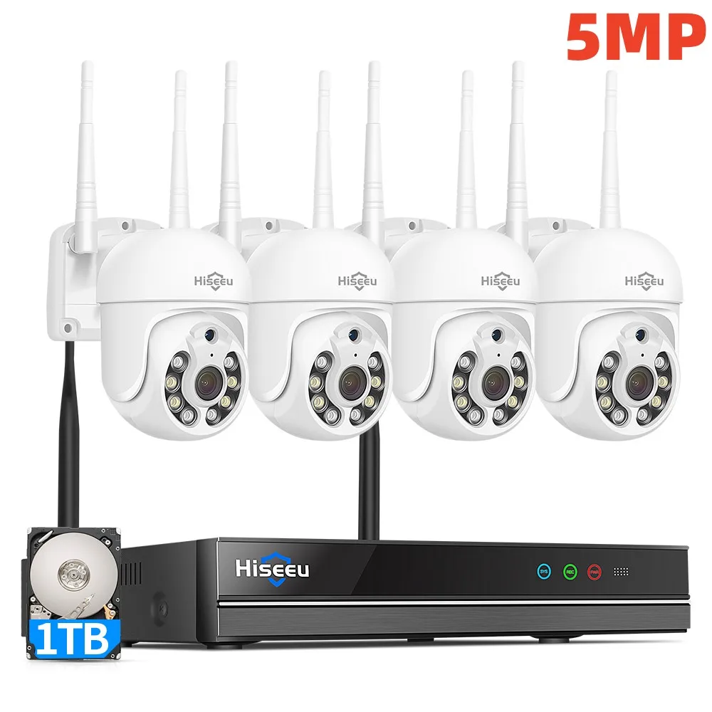 

Беспроводной NVR Hiseeu 16 каналов 3/5MP