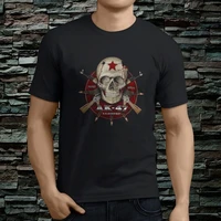 russian kalashnikov ak 47 assault rifle skull crossed t shirt short sleeve 100 cotton casual t shirts loose top size s 3xl