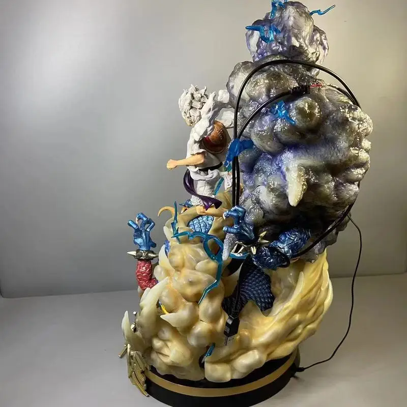 Фигурки Bandai One Piece Gear Fifth Sun God Nika Luffy Vs Kaido 23 см