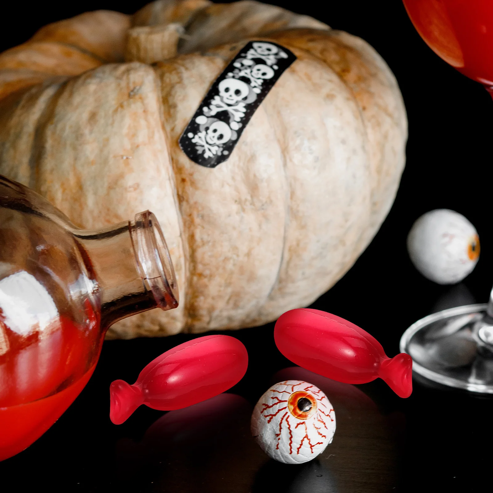 10 шт. поддельные капсулы с кровью эффекты макияжа на Хэллоуин реквизит подарок