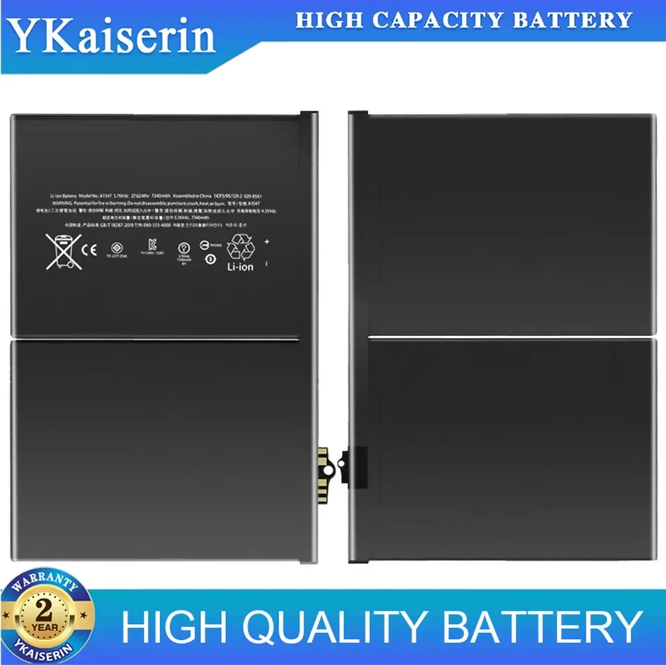 Аккумулятор для планшета iPad 5 Air 1 A1474 A1475 A1893 6 2 A1566 A1567 Mini 3 4 Pro 9 7 10 12 2-й 3-й аккумулятор