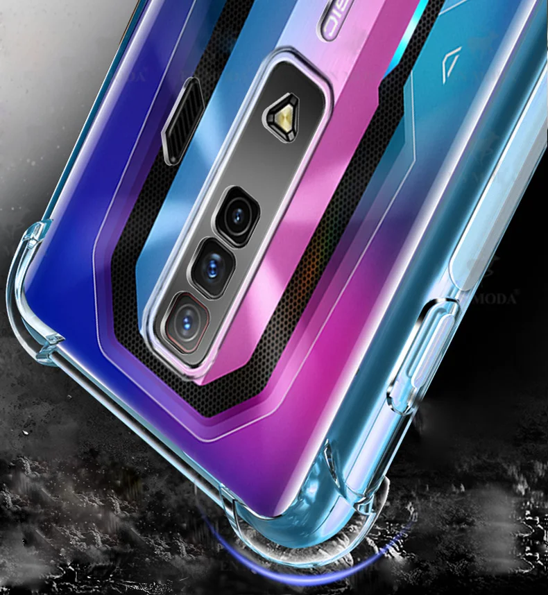 Чехол для Red Magic7 NX679J, усиленные углы, прозрачный противоударный чехол для ZTE Nubia Red Magic 7 Pro NX709J (art.: 3920bc224ccba) - 3920bc224ccba