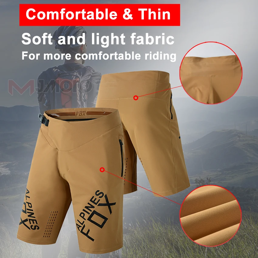 Мужские свободные велосипедные шорты для мотокросса горного велосипеда |