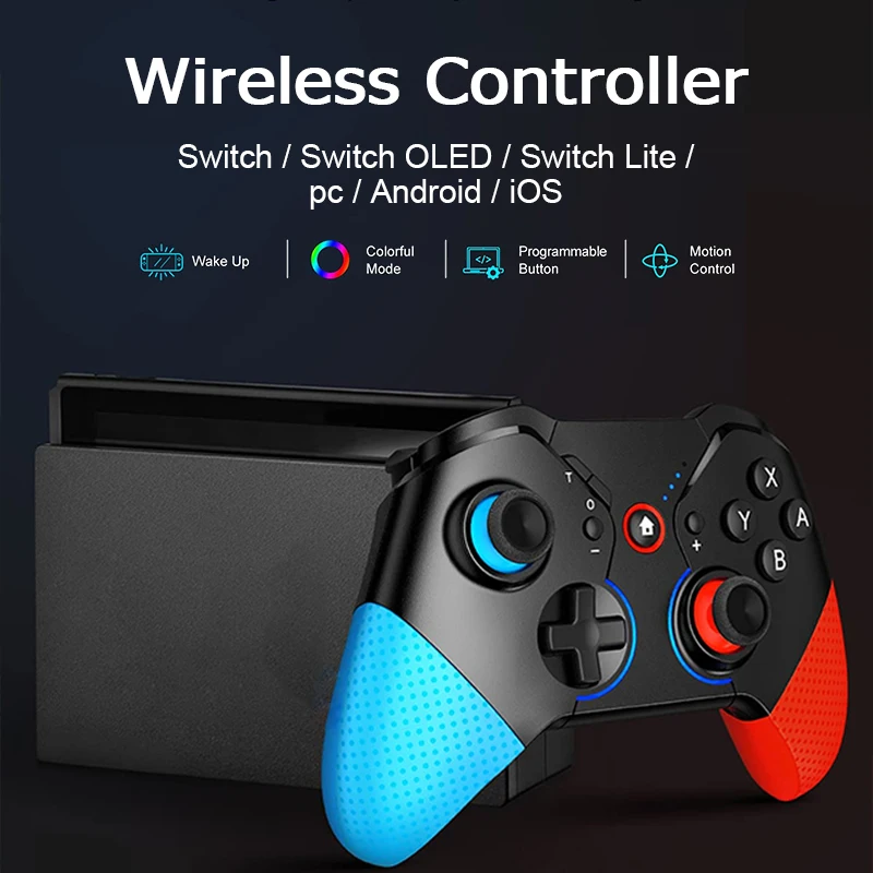 Bluetooth-геймпад для Nintendo Switch 2 4 ГГц с беспроводной ручкой |