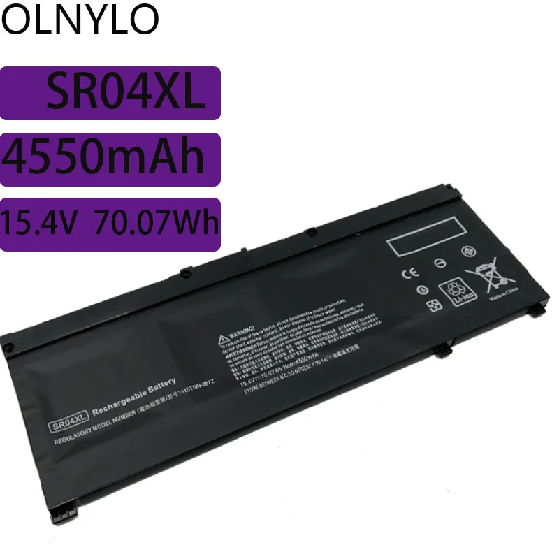 

Аккумулятор для ноутбука SR04XL для HP 15-CE 15-cb 15-dc 15-CX Φ 917724-855