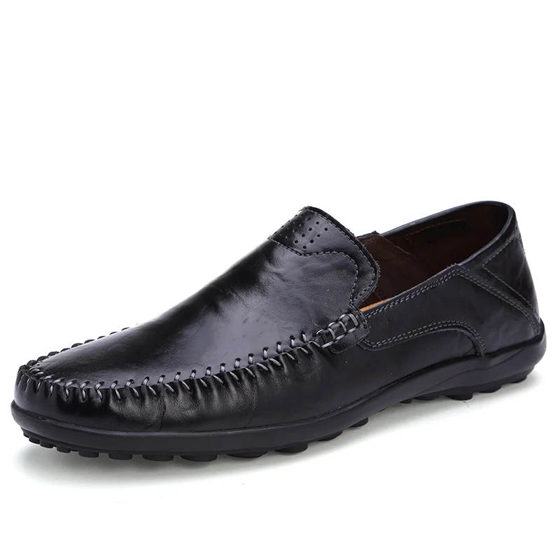

Fashion Men Dress Shoe Soft Moccasins Men Loafers Large Size 38-47 England Shoes Men Flats Shoes Casual Gommino Driving Shoes