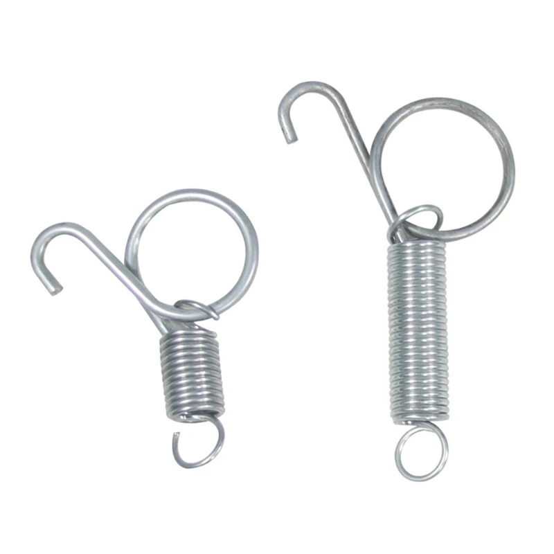 

Metal Spring Hooks 10Pcs Cage Door Springs for Wire Rabbit/Bird/Hamster Cages
