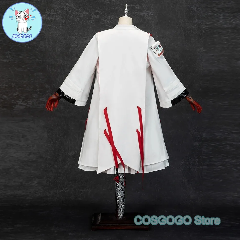 Костюм для косплея COSGOGO arknight Nian костюм униформа из аниме карнавальный хвоста