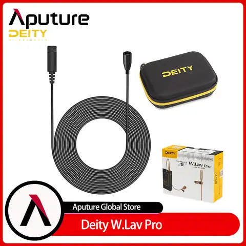 Микрофон конденсаторный Aputure Deity W.Lav Pro, водостойкий IP57, 1,8 м, 20 Гц-20 кГц