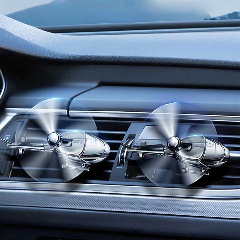

Car Helicopter Air Freshener Air Outlet Car Perfume Freshener Diffuser Rotation Car Diffuser Car Accessories Interior Decor