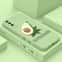 delicious avocado phone case for vivo y20 y20i y20s y12s y30 y33s y12 y15 y17 y19 y21 s1 pro y91 y93 y95 silicone cover