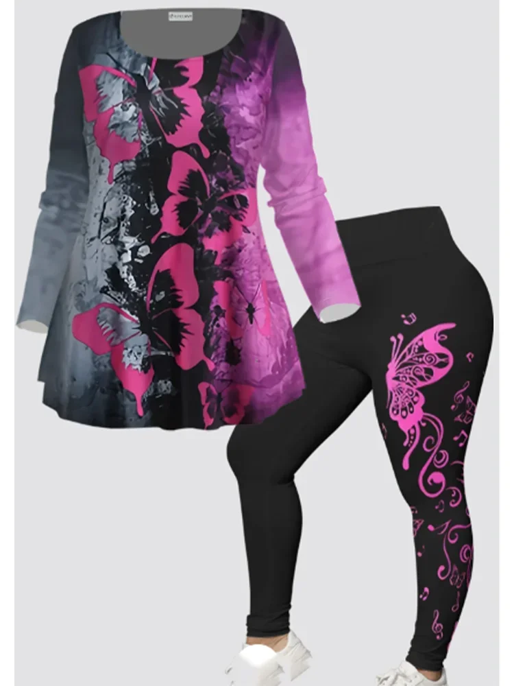 Женская яркая облегающая фиолетовая футболка с бантом и длинным рукавом или