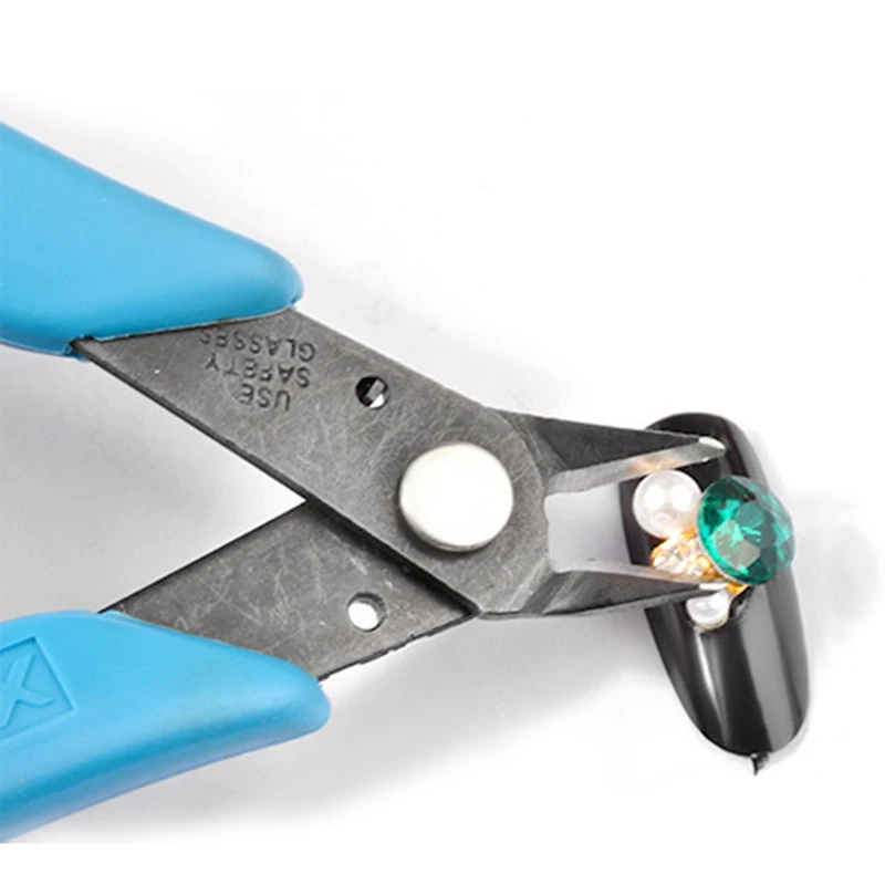 

Стандартные плоскогубцы для удаления драгоценных камней, металлическая цепь, профессиональный инструмент для вырезания, инструмент для дизайна ногтей