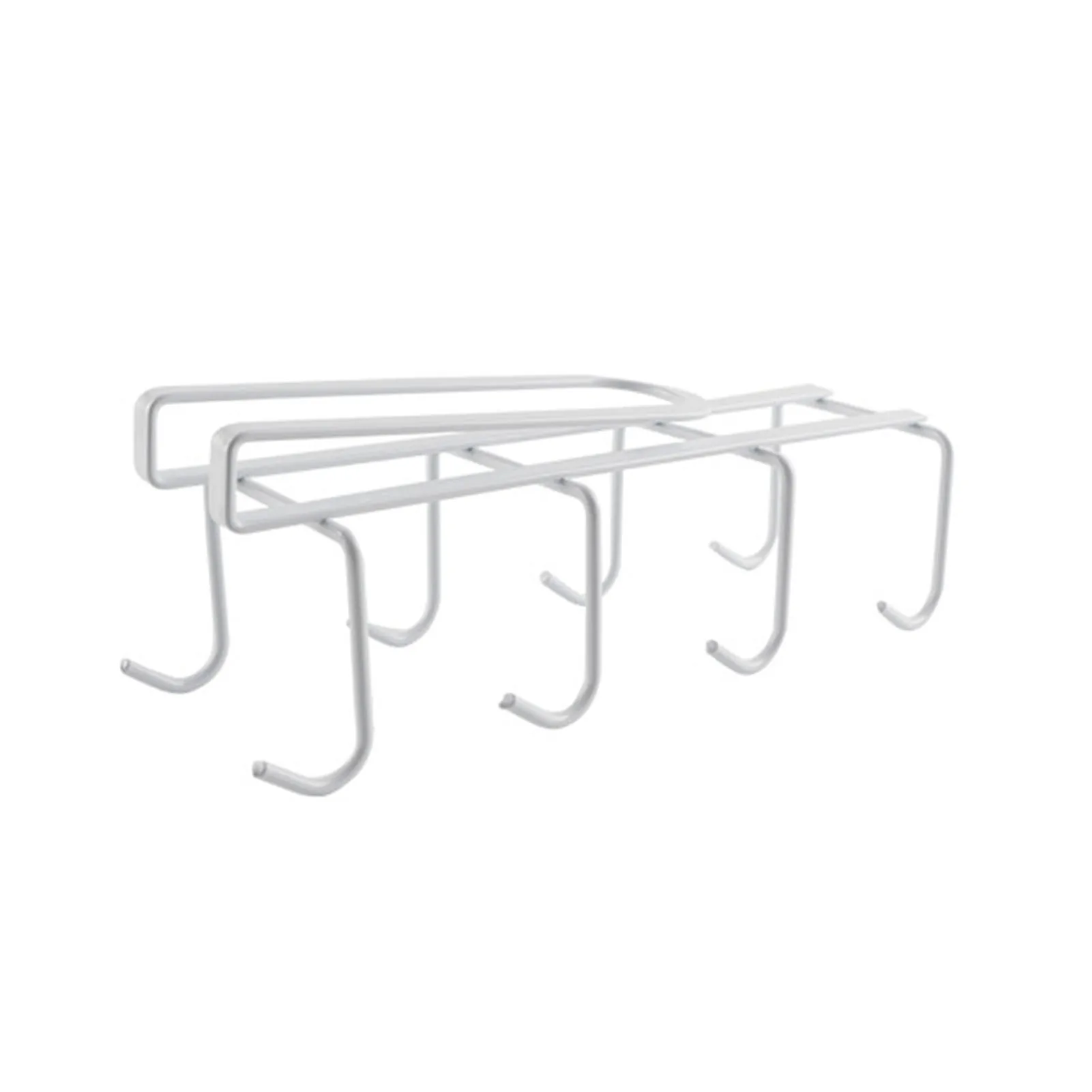 

Wall Hanging Mug Cup Rack Practical Wear Resistant Shelf for Home Flat Office Dormitory