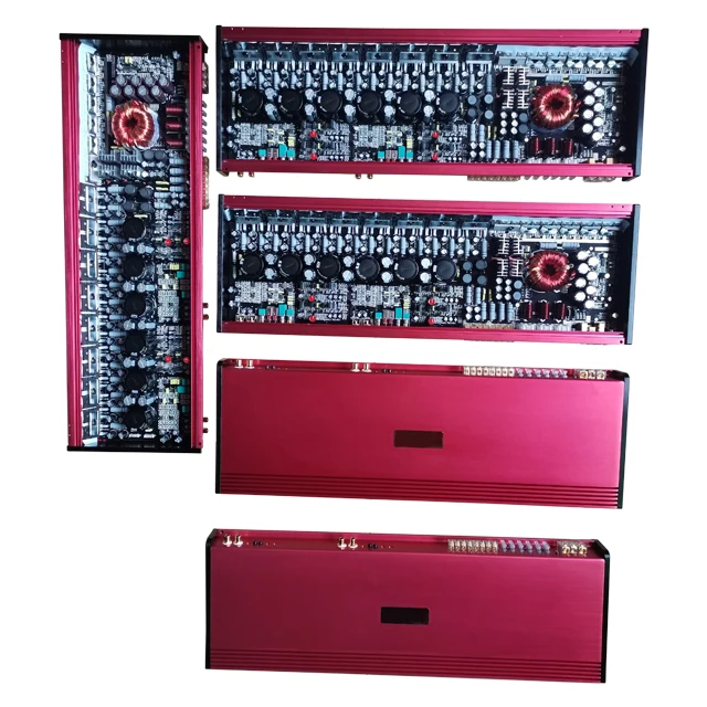 

Professional Class AB 4 Channel Car Amplifier 200W Car Audio Amplifier TP-2504