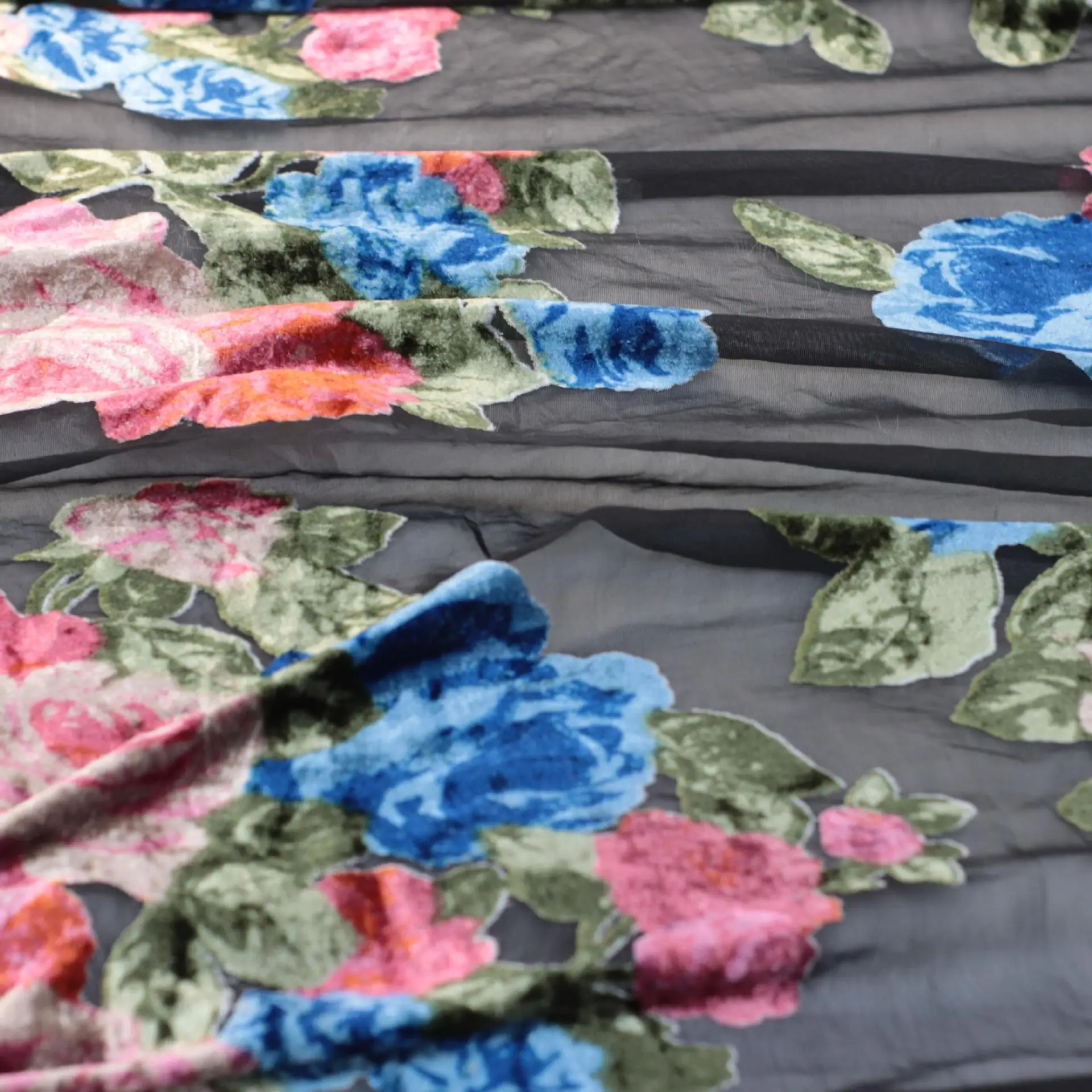 Парчовое бархатное европейское и американское женское платье с принтом шелковое