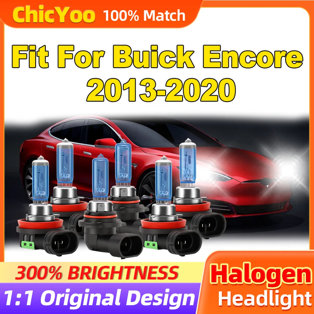 Подходит для Buick Encore 2013-2015 2016 2017 2018 2019 2020 300 Вт HID ксеноновые фары 36000LM галогенные 12 В