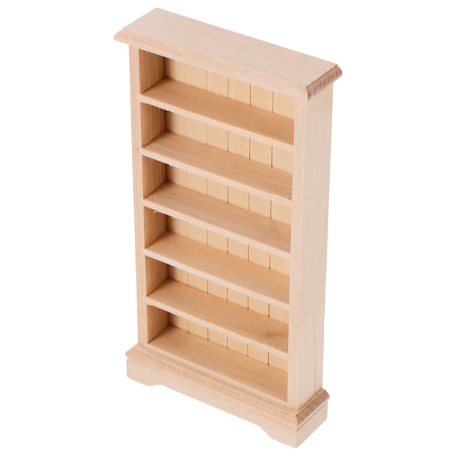 

Kids Dollhouse Decor Mini Bookshelf Crafts Miniature Furniture Accessories Miniatures Shelves