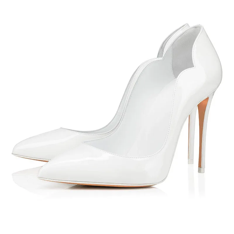 Туфли-лодочки женские на высоком каблуке заостренный носок модная вечерняя