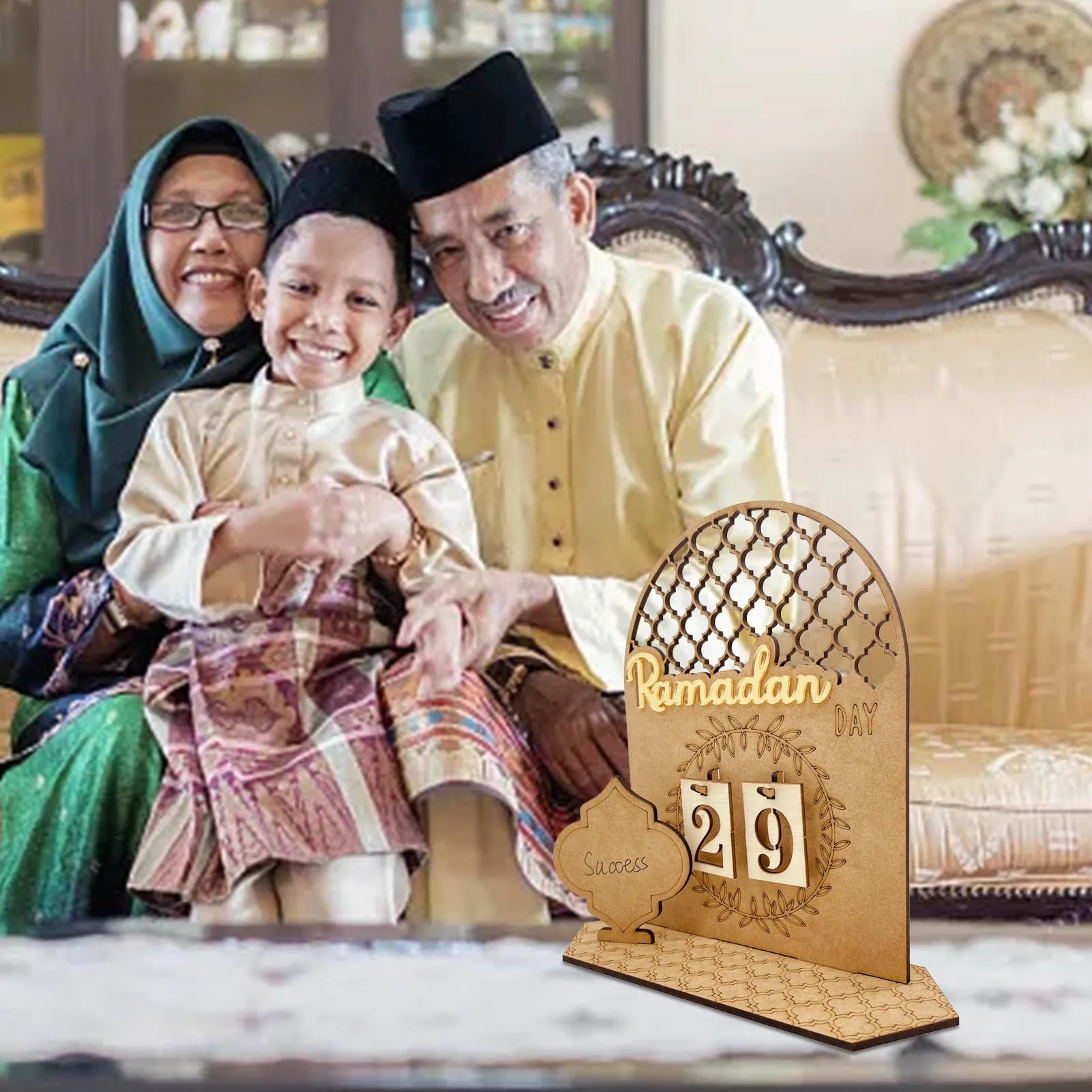 

Календарь для Рамадана 2022, календарь для детей, деревянный календарь для отсчета, календарь для детской вечевечерние, украшение для дома