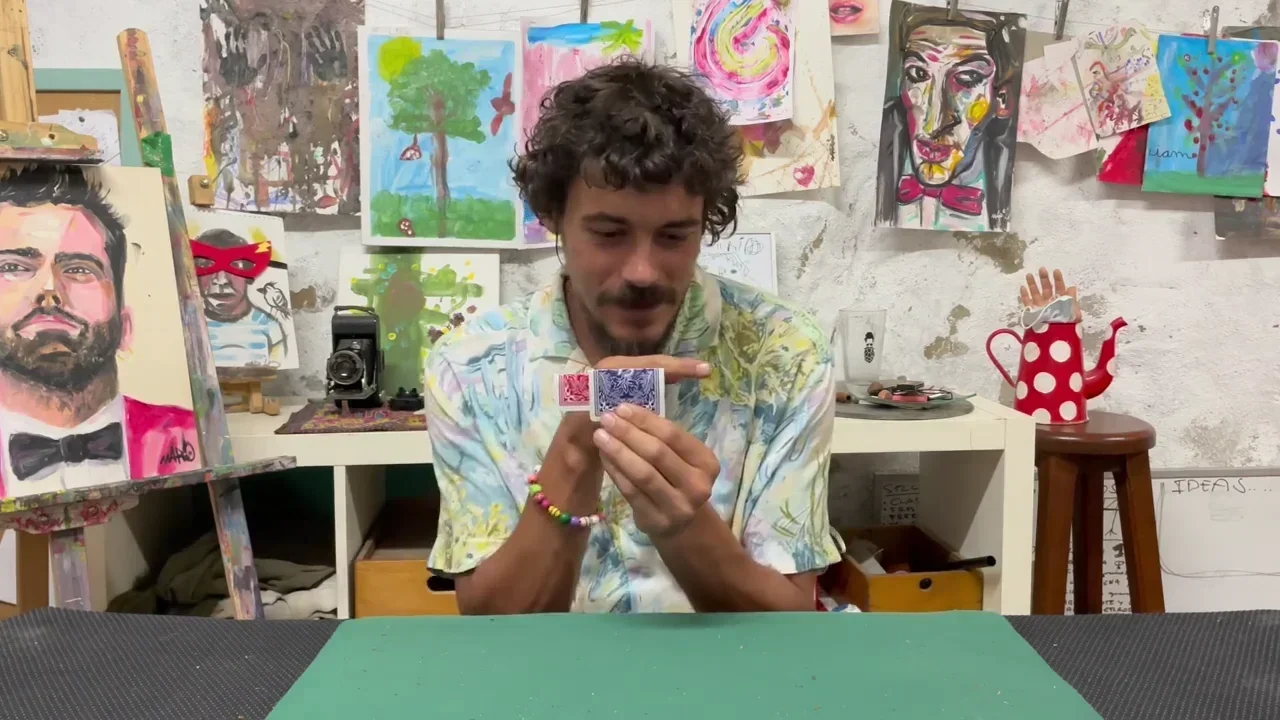 Perro Verde by Mario Лопес Карты Волшебные трюки Крупным планом Ментализм Магия