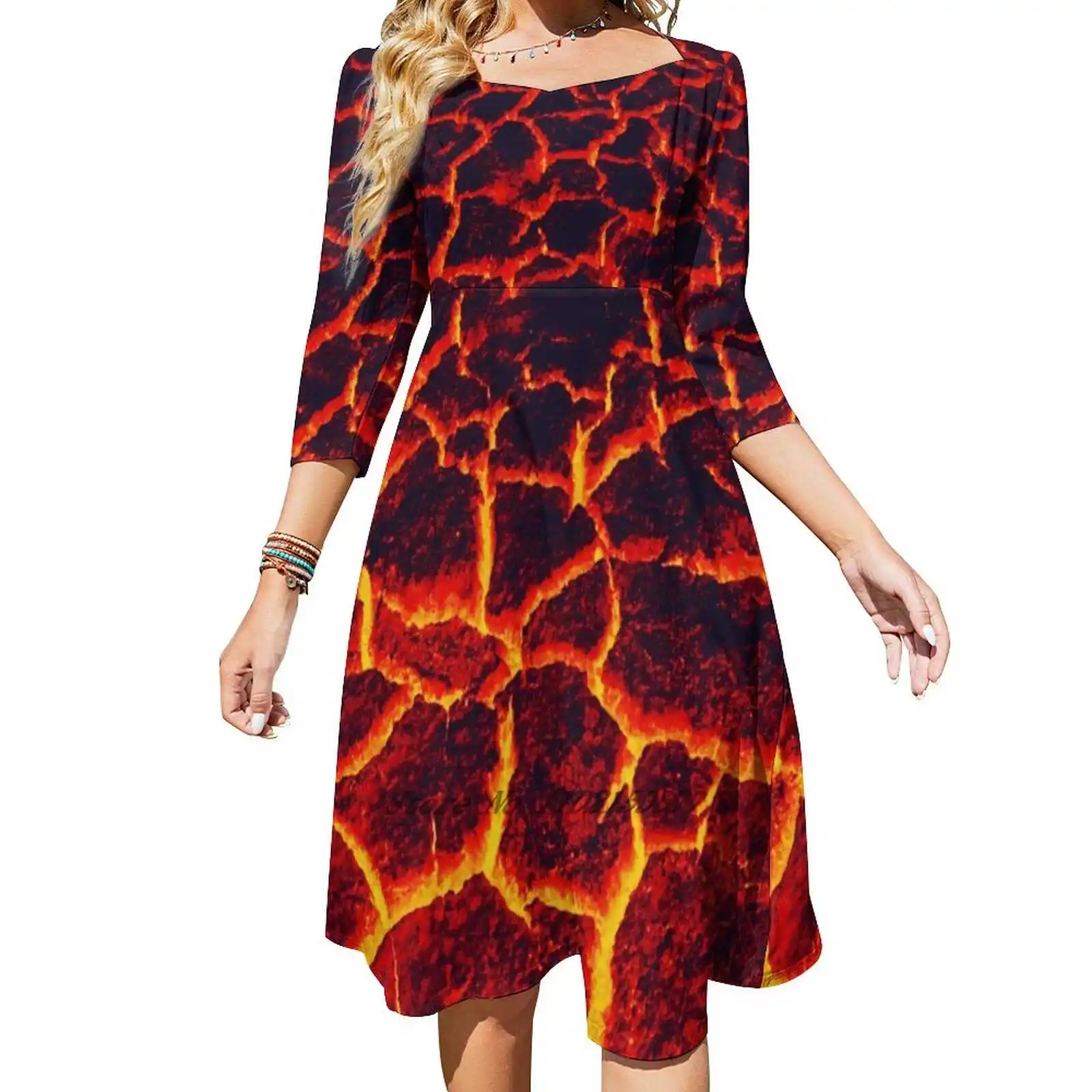 Active Lava Свободное карманное платье Летнее сексуальное с v-образным вырезом и