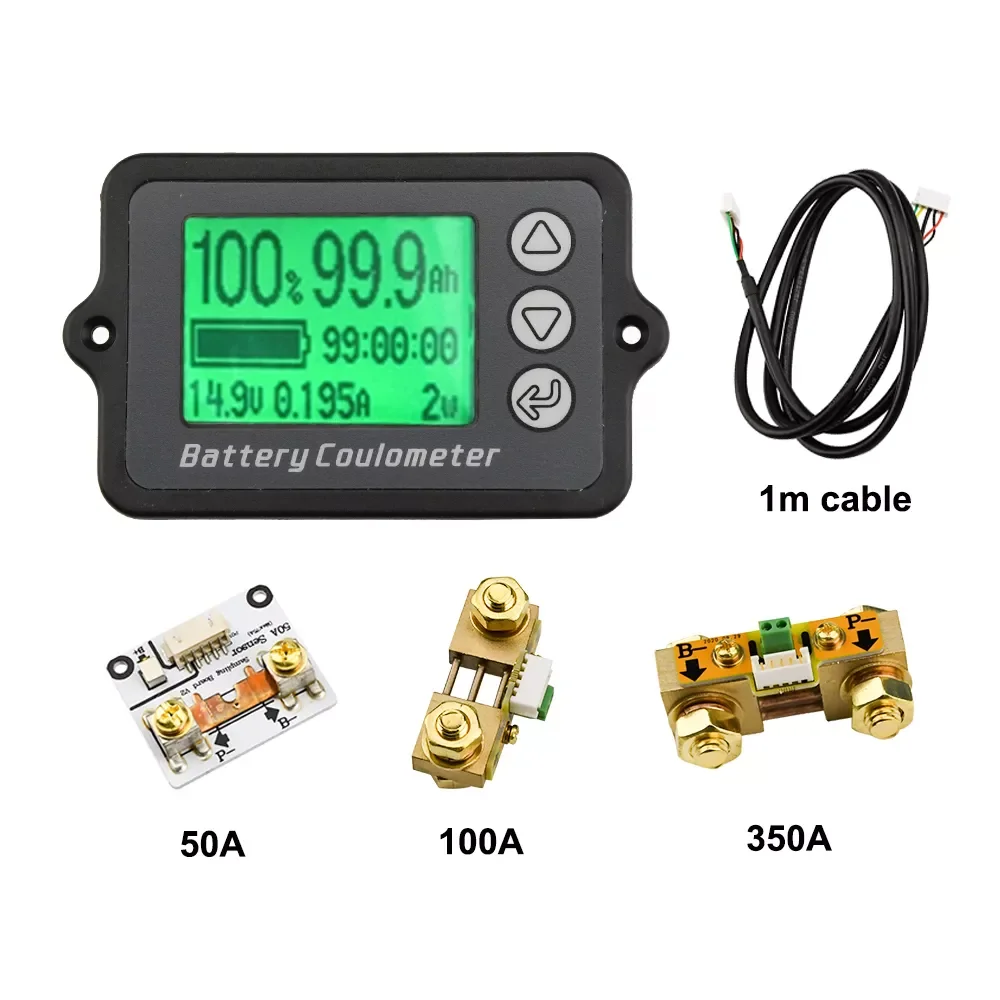 

NEW TK15 Professional Precision Battery Capacity Tester 80V 50A/100A/350A for Portable Equipment E-bike/Balance Car/Cleaning Mac
