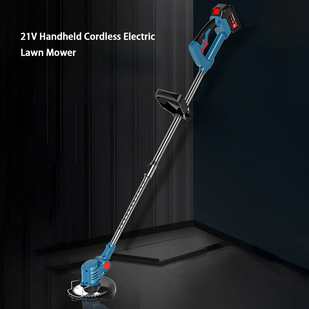 

21V Electric Lawn Mower Telescopic Cordless Grasses Trimmer Accessories