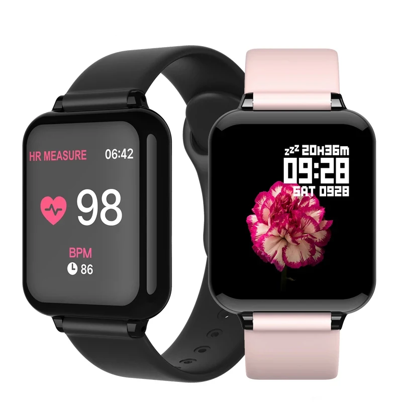 

B57 Smart Watch 1.3 Inch IPS Color Large Screen Blood Pressure Oxygen Fitness Bracelet Heart Rate Monitor IP67 Sport Smartwatch