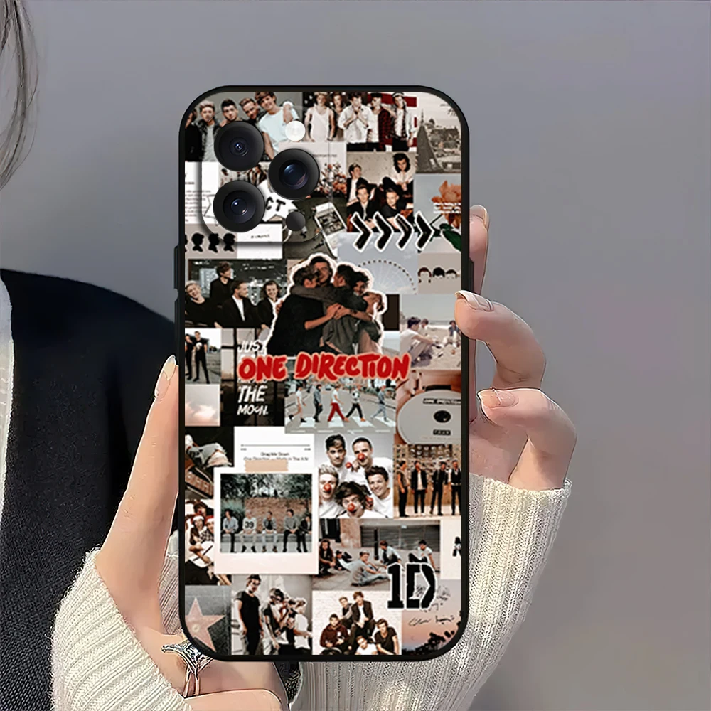 Band O-One D-Directions Take Me Home Phone Case for iPhone 12 11 14 15 13 16 Max Plus Pro Black Soft Silicone Cover