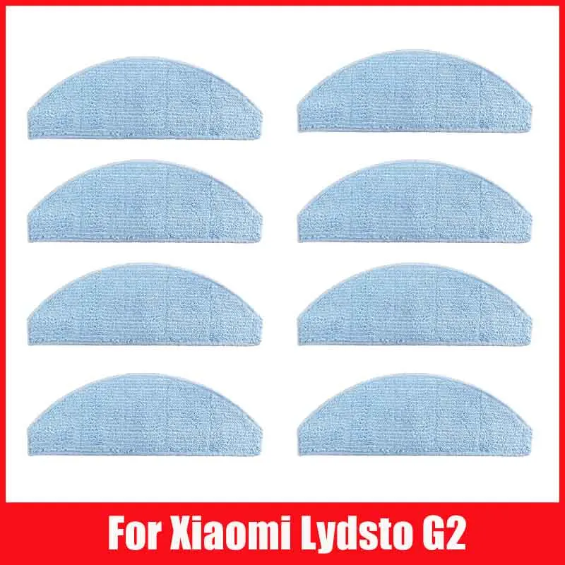 

Тряпки для швабры Xiaomi Lydsto G2, инерционная навигация, подметание и перетаскивание, робот-пылесос из микрофибры, Мягкие накладки, аксессуары
