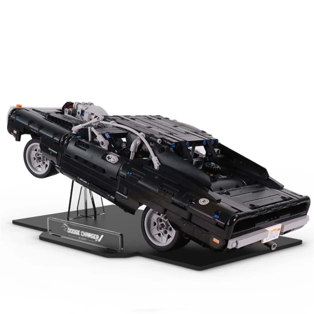 Акриловый стенд для конструктора Lego 42111 Furious Dom's Dodge ChargerRace