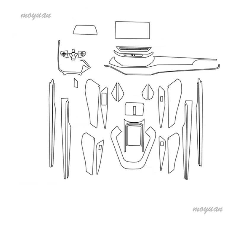 ТПУ-пленка для VOLKSWAGEN VW ID4 ID 4 Crozz ID6 6