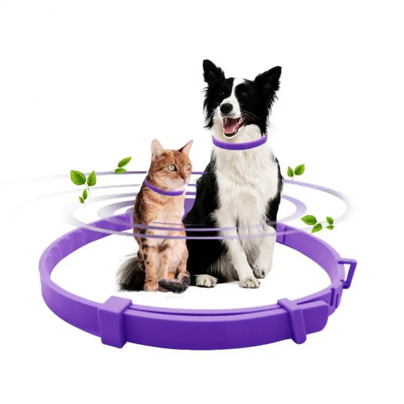 

62/38CM Cats Dogs Pet Calming Collar Necklace For Anxiety Stress Reduction Pacify Soothing Adjustable Waterproof Pet Supplies