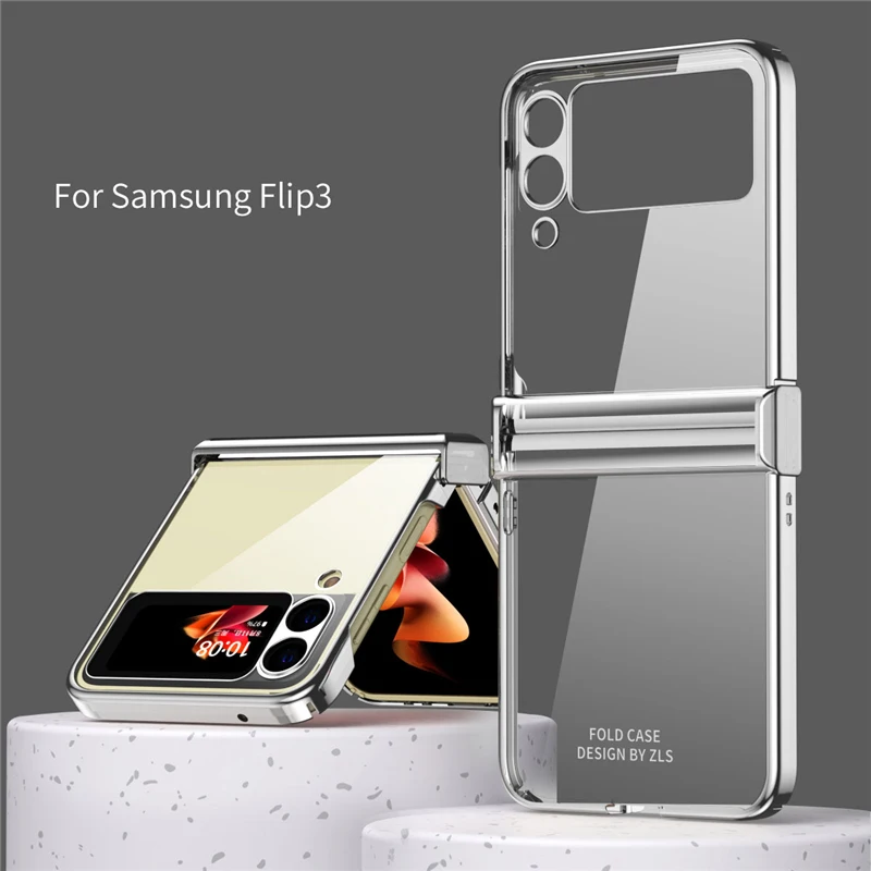 

Прозрачный чехол с покрытием для Samsung Galaxy Z Flip 3