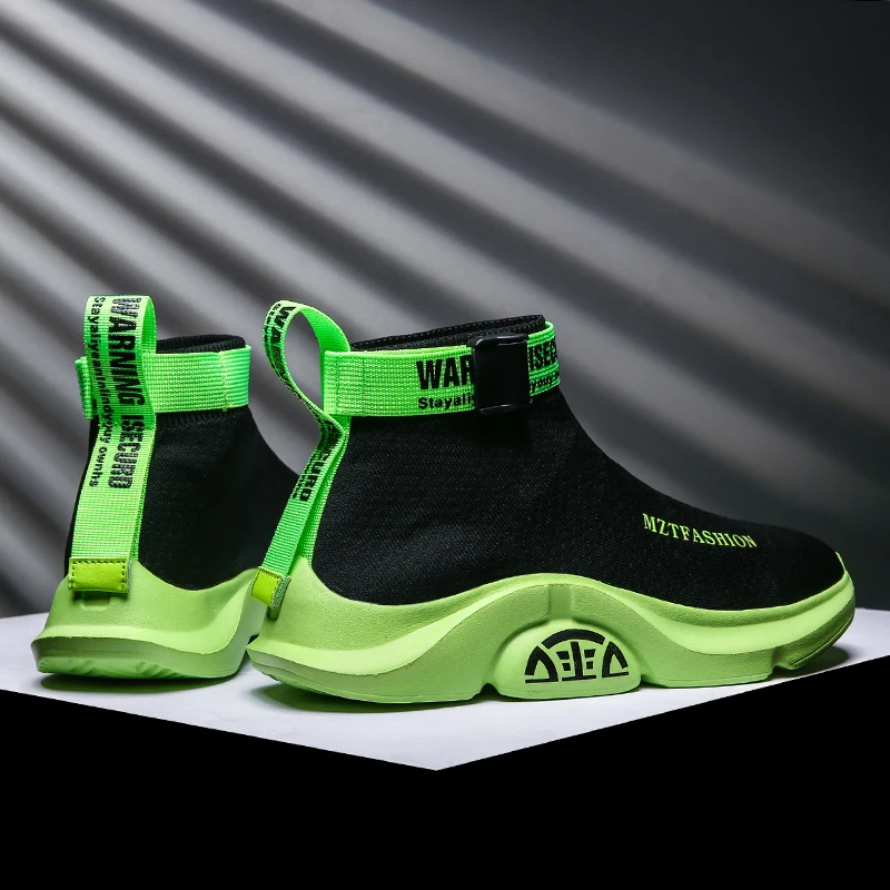 Мужская повседневная обувь высокие носки в стиле хип-хоп кроссовки мужская