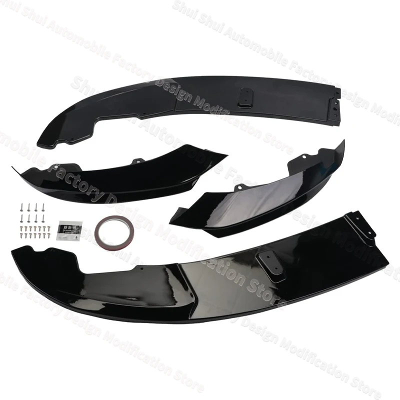 Фото Разделитель переднего бампера для BMW F32 F33 F36 M Sport 2013-2020 440i 430i 435i 428i 425i 420i Комплекты нижней защитной платы для тюнинга кузова №2
