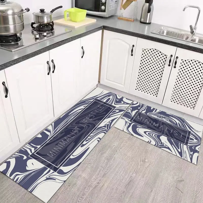 

Long Kitchen Floor Mat Kitchen Rug Home Entrance Doormat Living Room Carpet Anti-Slip Absorbent Bathroom Mat Bedroom Rugs