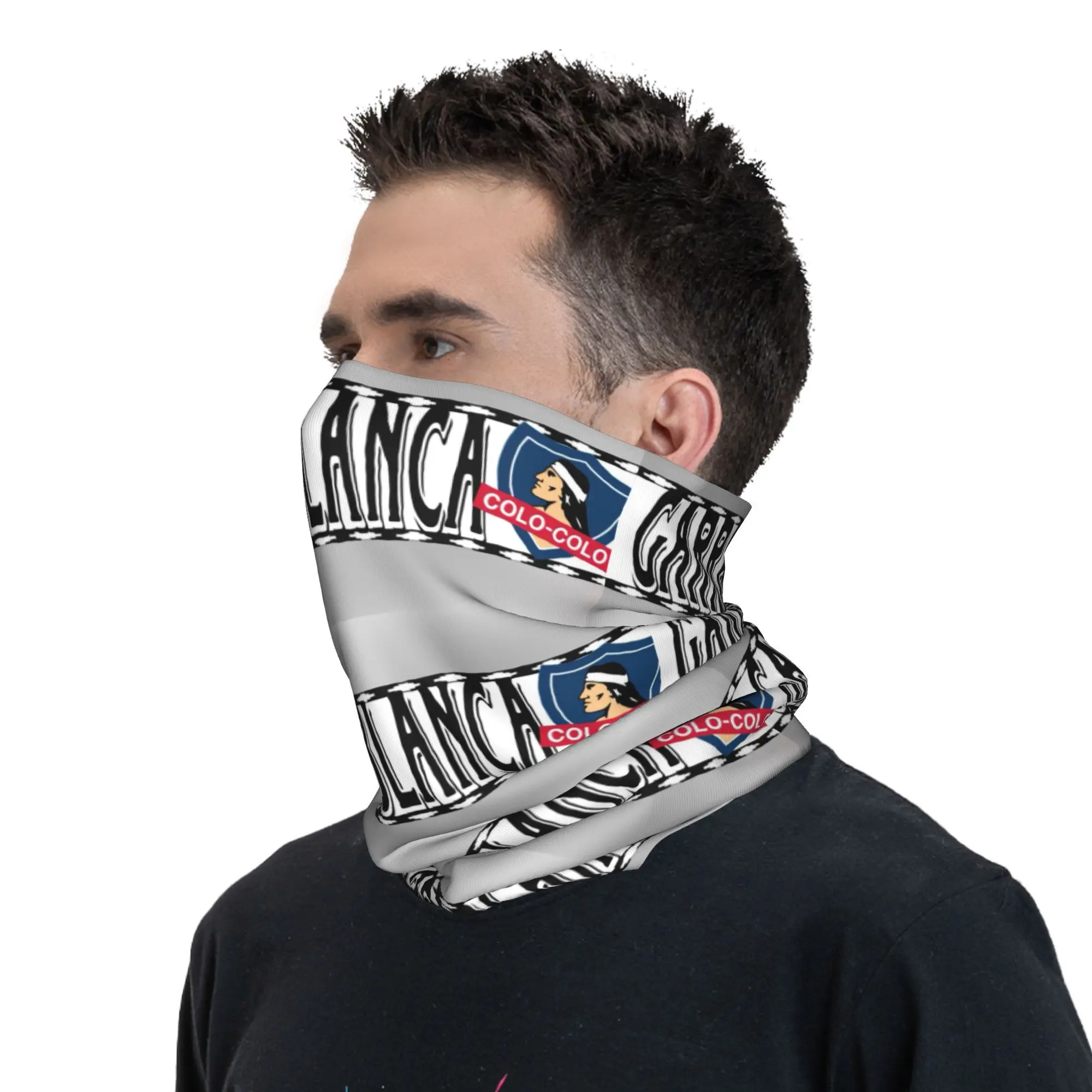 Custom Social Y Deportivo A-COLO Colo Club Зимняя повязка на голову для шеи утеплитель мужчин и